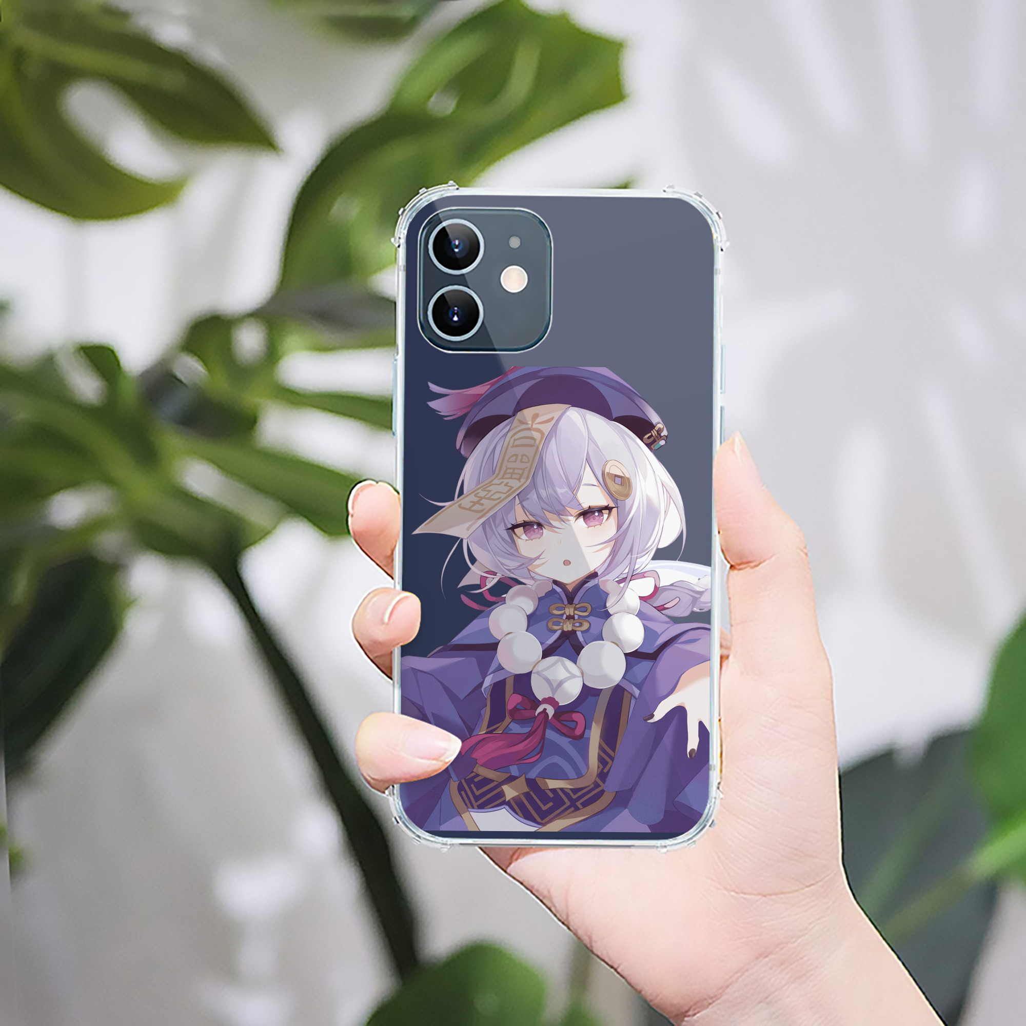 げんし神 七七 なな  genshin Nana 【iPhone 12シリーズ対応】透明スマホケース（クリアソフトケース）